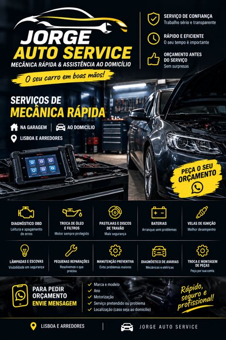 JORGE AUTO SERVICE – Mecânica rapida