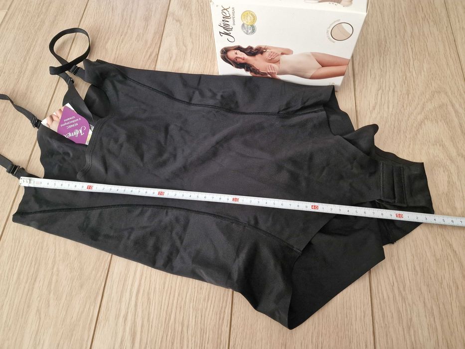Julimex modelujące body wyszczuplające pod biust – czarne - NOWE