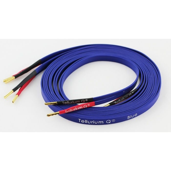 Tellurium Q Blue II - Kable głośnikowe konfekcjonowane 2 x 2,5 m, Łódź