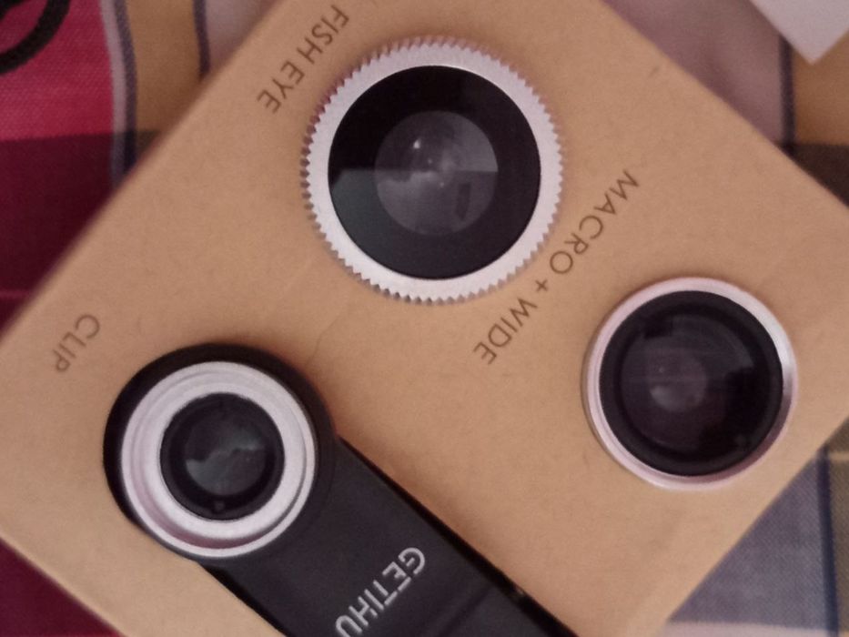 Набір об'єктивів GETIHU 3шт. для  смартфону, планшету