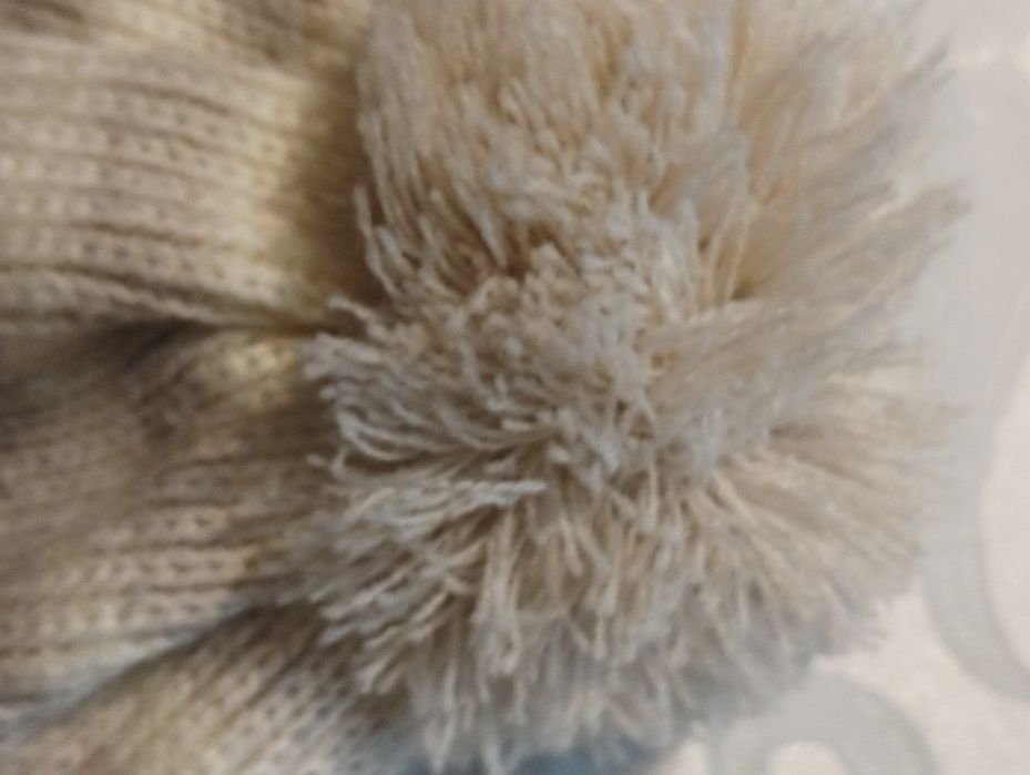 22*Czapka dla dziewczynki na 2-3 latka