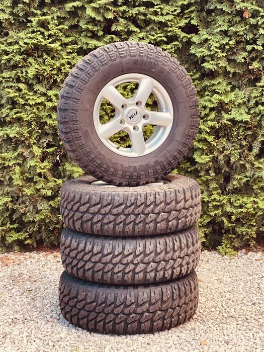 3932. Koła terenowe MT Sorento 5x139.7 otwór 95.3mm 245/75/16 23r 14mm