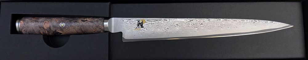 MIYABI BLACK 5000MCD67
Sujihiki 24 cm, ácer negro