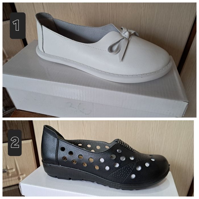 Шкіряна обувь жіноча