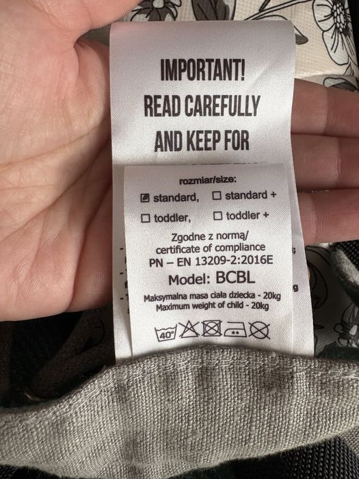 Coccolare Nosidełko od 0 - 18 m-cy