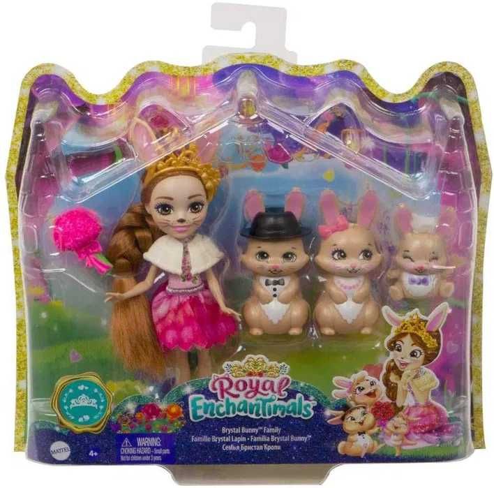 Энчантималс Семья кролика Бристал Royal Enchantimals Family Brystal