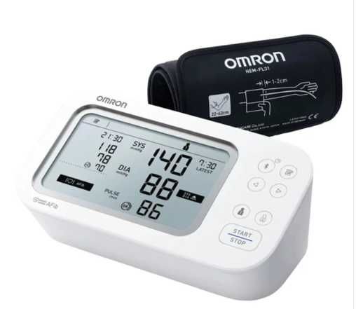 Тонометр Omron X7 Smart AFib з Bluetooth і манжетою Intelli Wrap, новий