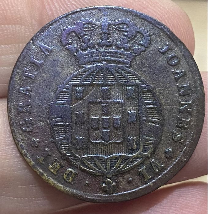 Moeda 1668 - D. JOAO VI - V Reis 1824