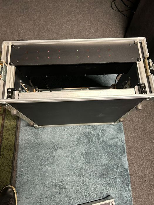 Krosownica Chris Sound Research + rack + zasilacz