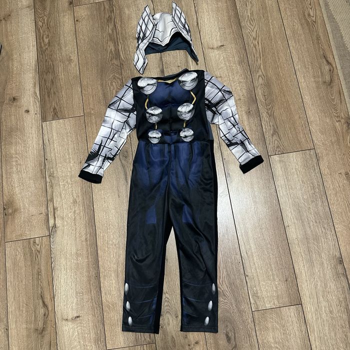 Stroj Thora bal przebierancow 110 116  karnawalowy Thor