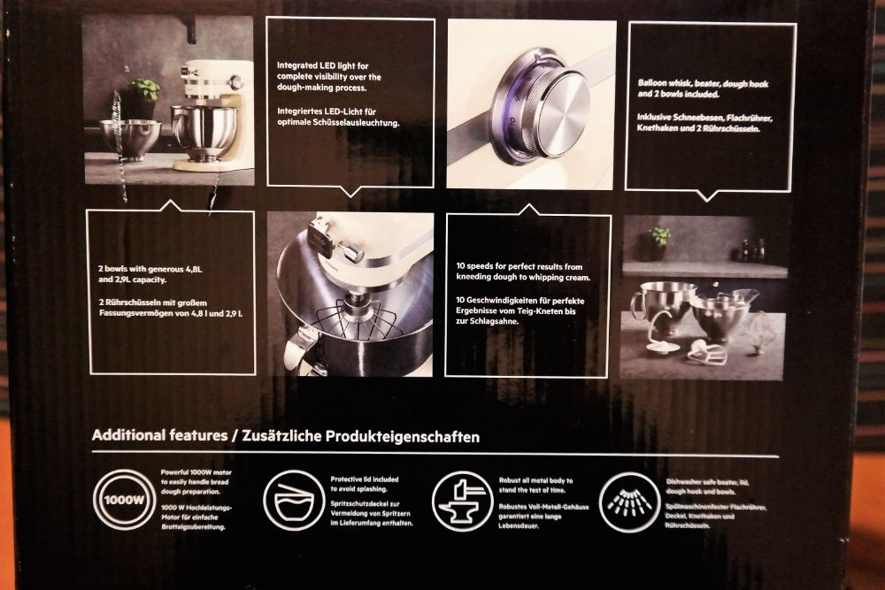 Batedeira Planetária Robot de Cozinha AEG Ultramix -Compat. Kitchenaid