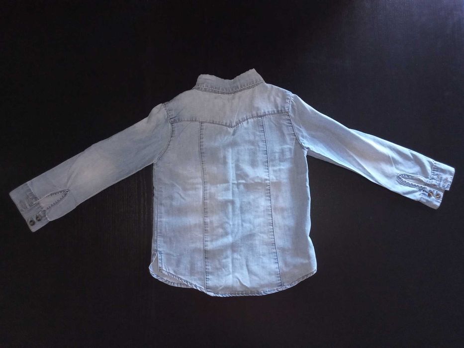 Camisa de ganga menina 5/6 anos