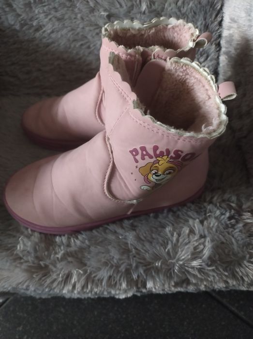Ocieplane botki dla dziewczynki Sinsay Skye Psi Patrol