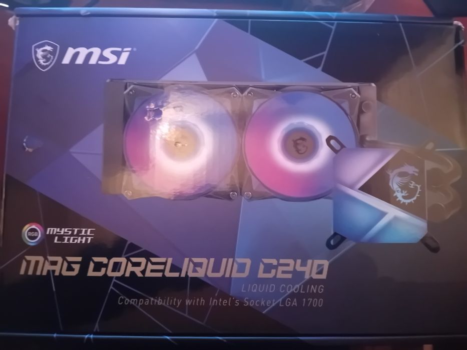 Water cooler MSI ARGB coreliquid 240mm