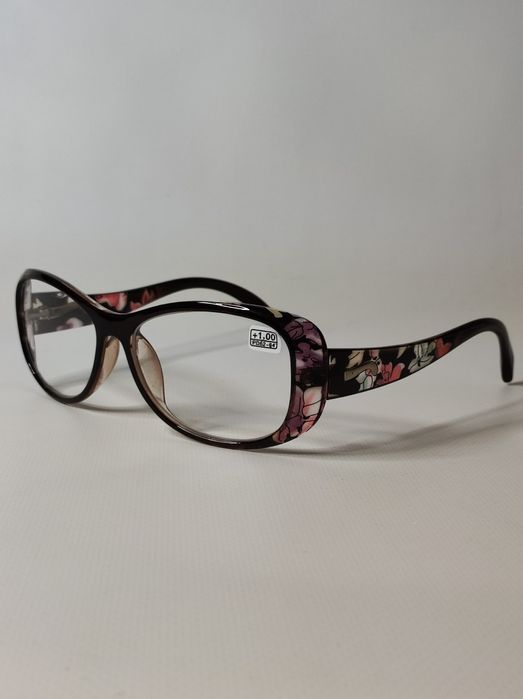 Женские Очки для Зрения + 1 Цветочный Принт