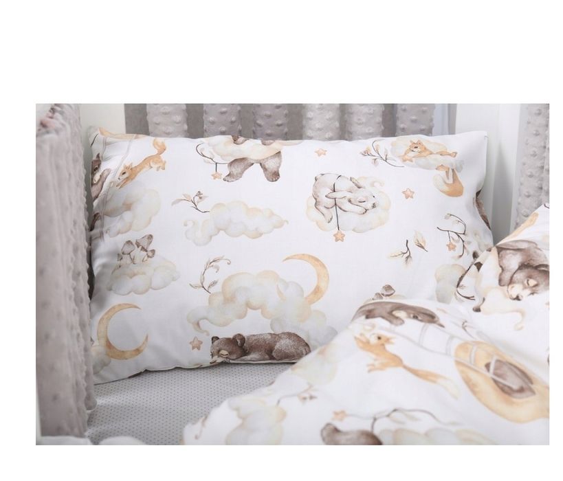 Komplet pościeli do łóżeczka+prześcieradło