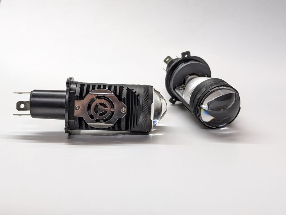 Світлодіодні матричні білед лінзи led H4 H/L 9-18V 80W 12000Lm лампи