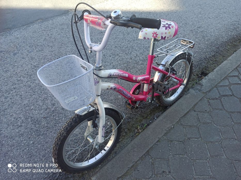 Rowerki dziecięce dla dziewczynki 2 sztuki
