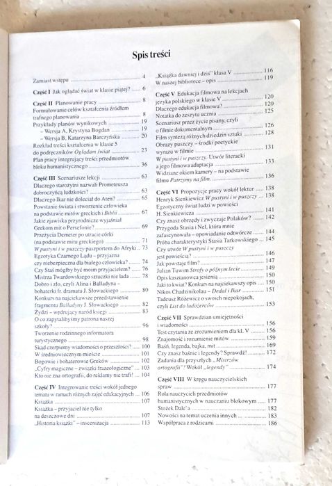 Język polski. Jak oglądać świat w klasie 5. Poradnik dla nauczyciela.