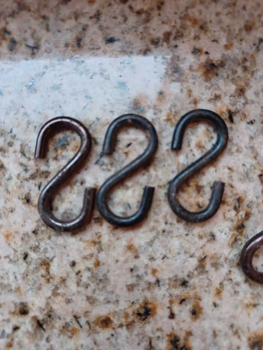 metalowe haczyki typu S (eski) nowe zestaw 7 sztuk