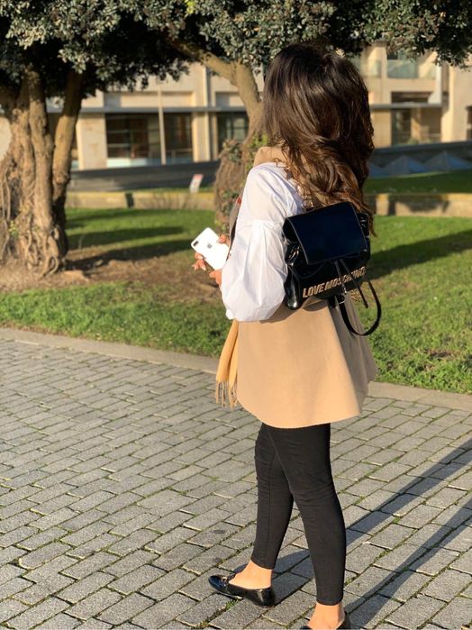 Colete bege tamanho unico