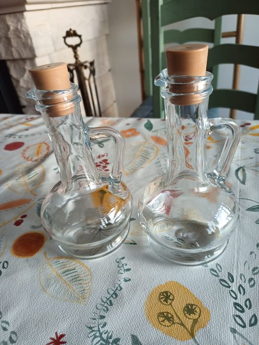 Galheteiros em vidro