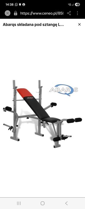 ławka treningowa Abarqs.