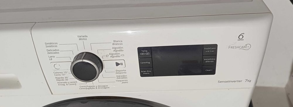 Peças máquina lavar roupa.