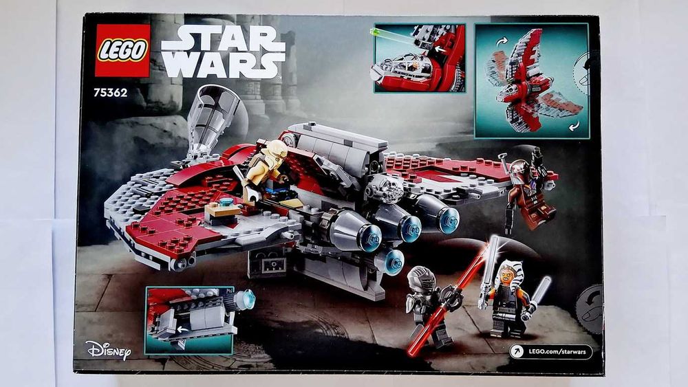 Lego Star Wars 75362 Ahsoka Tano's T-6 Jedi Shuttle selado