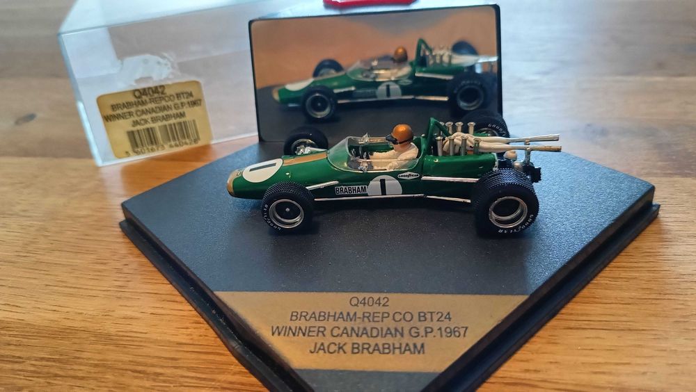 1/43 Quartzo Q4042 Brabham BT24 Winner Canadian 1967 Jack Brabham