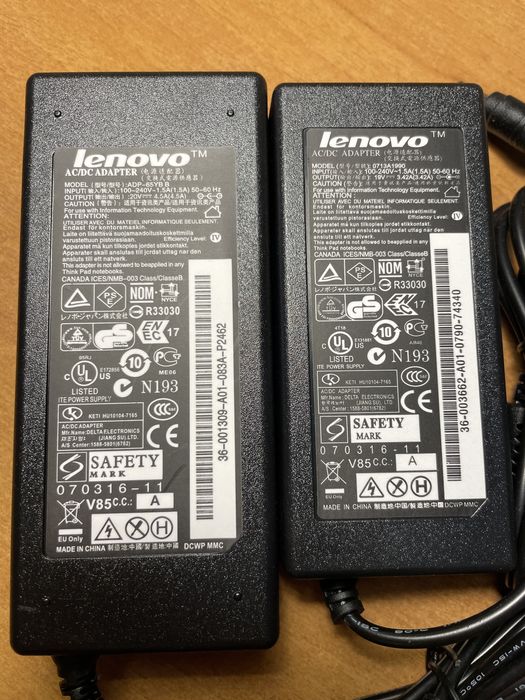 Блок Питания Зарядное Устройство Lenovo IdeaPad ThinkPad Yoga Legion