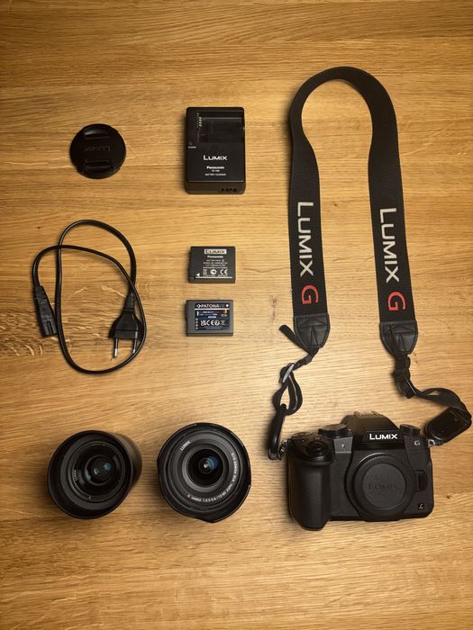 Aprat Panasonic Lumix G80 + 12-60mm + 25mm + 2 akumulatory