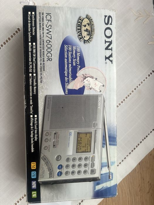 Nowe radio SONY ICF-SW7600gr