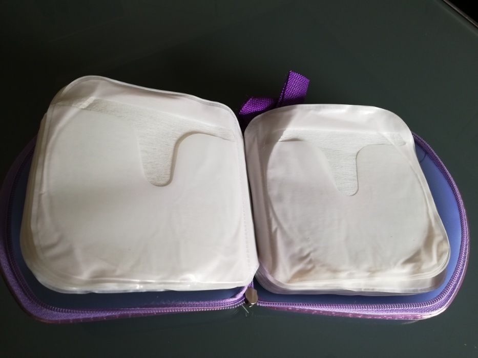 Pasta Case Arquivadora de cd/dvd com 20 saquetas para 40 cd/dvd