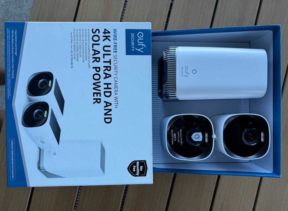 Câmera de vigilância Eufy eufyCam S330 4K