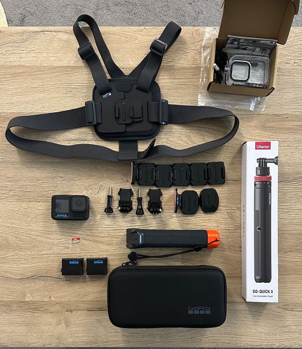 Impecável GoPro HERO 13 Black + Kit Completo *Como Novo*