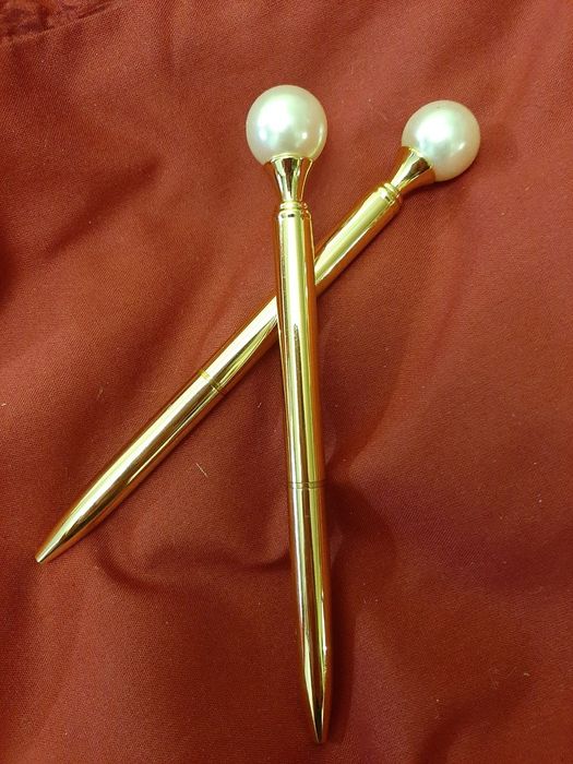 Кулькова ручка з перлиною