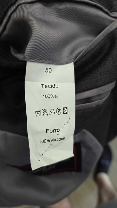 Fato pierre cardin novo
