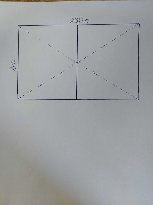 Okno plastikowe dwuskrzydłowe