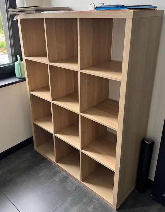 Regał IKEA KALLAX 3x4 dąb bielony