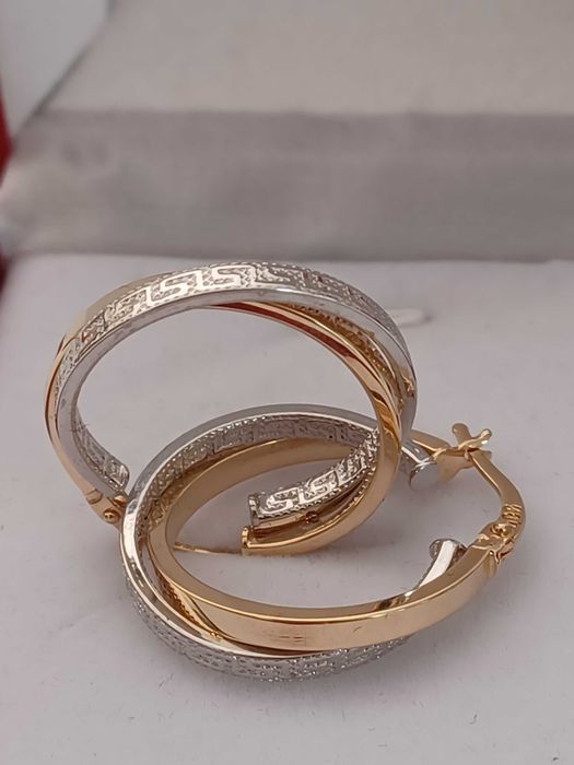 Kolczyki złote 14 karat próba 585