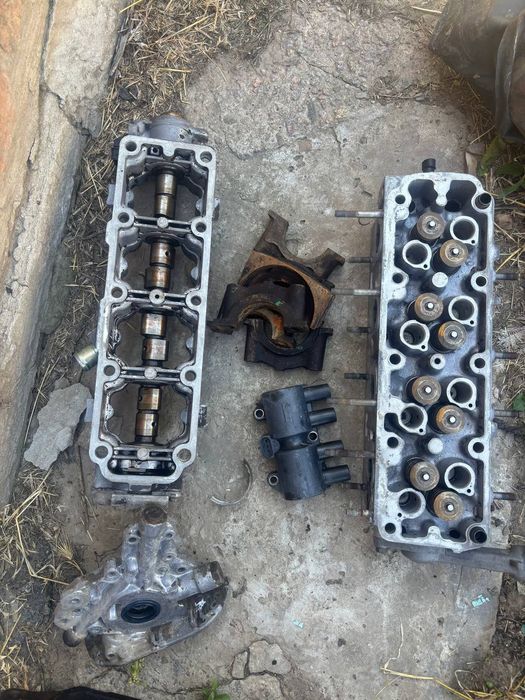 Шевроле Авео т200 блок двигателя ГБЦ распредвал голова коллектор