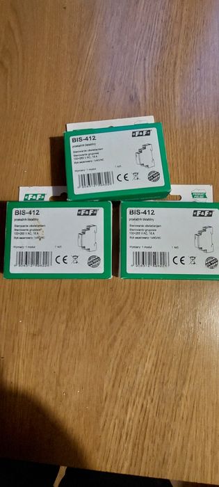 Przekaźnik bistabilny f&f 412