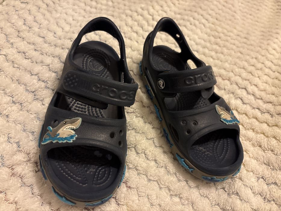 Crocs c10 chłopięce sandałki