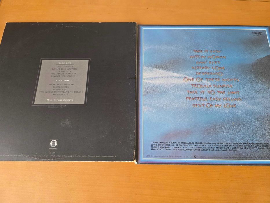 Płyty winylowe: THE EAGLES - stare ładne wydania z USA