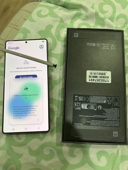 Sansung galax S25 ultra em estado de novo