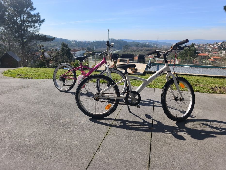 2x Bicicleta criança roda 20