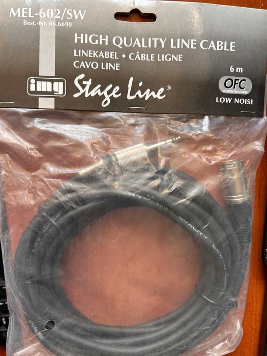 MONACOR MEL-602/SW przewód symetryczny mikrofonowy