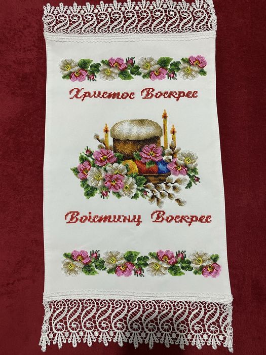 Рушничок на пасхальний кошик