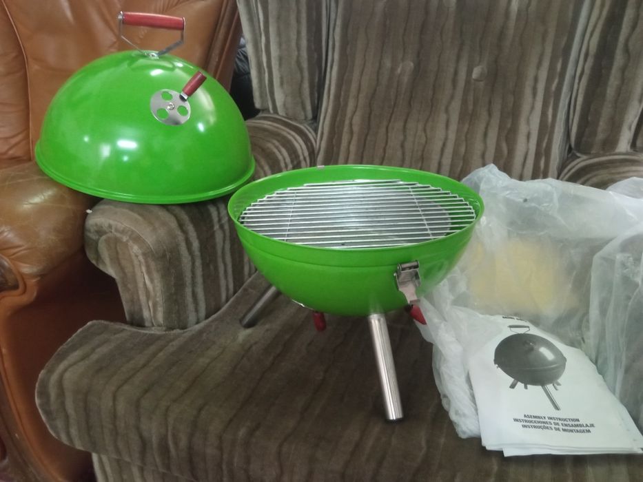 Vendo mini BBQ como novo, usado duas vezes